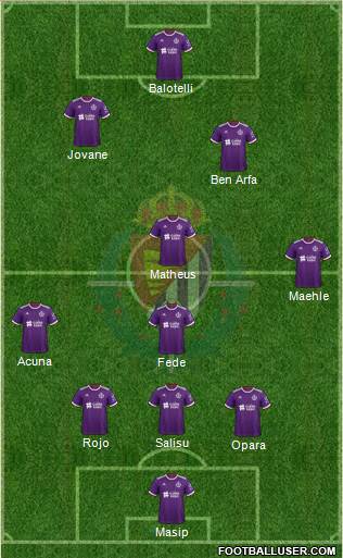 R. Valladolid C.F., S.A.D. Formation 2020