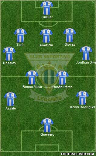 C.D. Leganés S.A.D. football formation