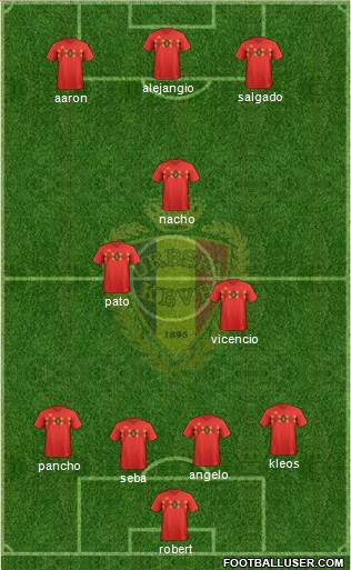 Belgium Formation 2020