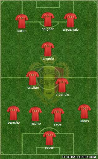 Belgium Formation 2020