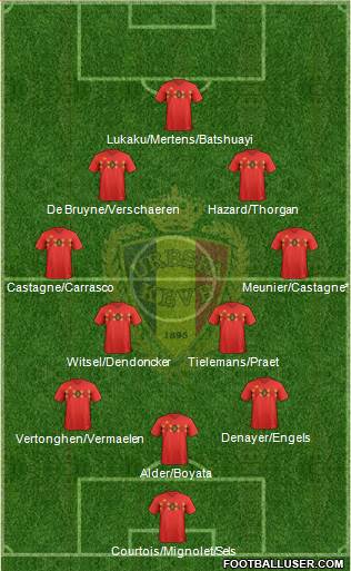 Belgium Formation 2020