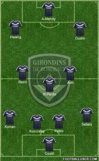 FC Girondins de Bordeaux Formation 2020