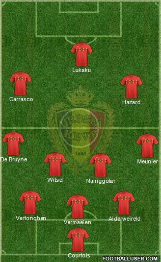 Belgium Formation 2020