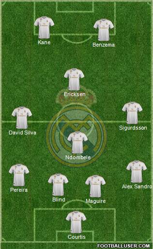 R. Madrid Castilla 4-1-4-1 football formation