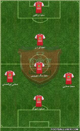 Persepolis Tehran Formation 2020