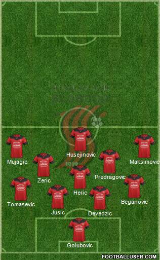 FK Sloboda Tuzla Formation 2020