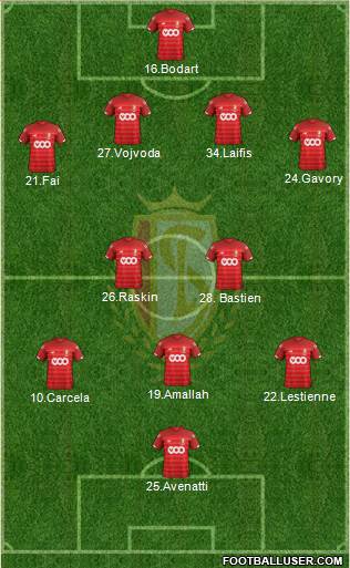 R Standard de Liège football formation