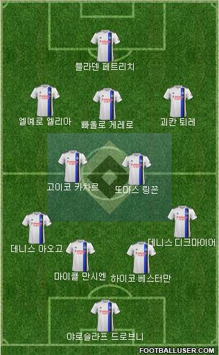 Hamburger SV Formation 2020