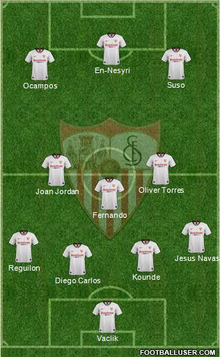Sevilla F.C., S.A.D. Formation 2020