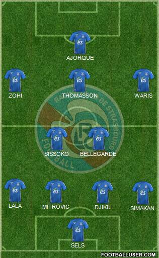 Racing Club de Strasbourg-Football Formation 2020