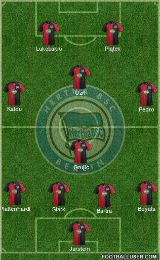 Hertha BSC Berlin Formation 2020