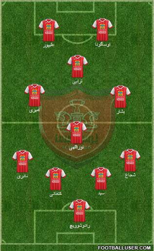 Persepolis Tehran Formation 2020
