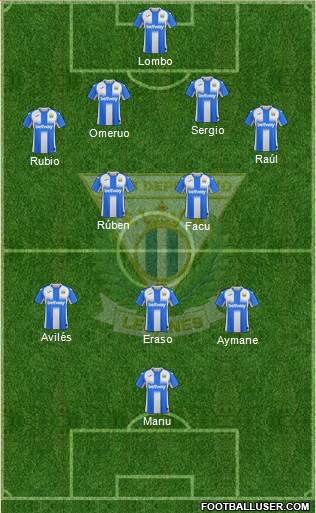 C.D. Leganés S.A.D. Formation 2020