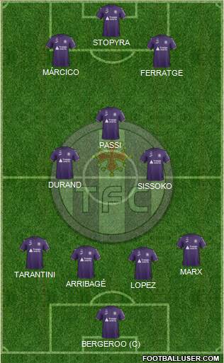 Toulouse Football Club football formation