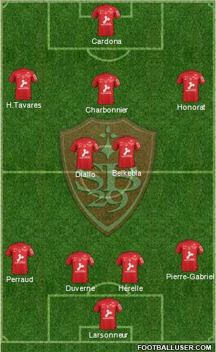 Stade Brestois 29 Formation 2020