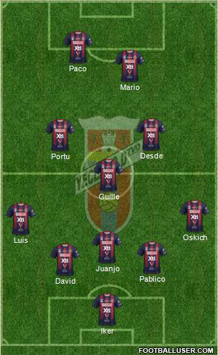 Yeclano Deportivo Formation 2020