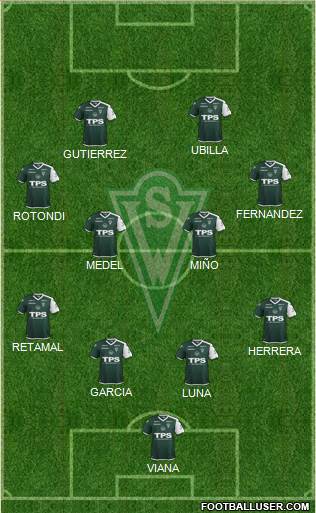 CD Santiago Wanderers S.A.D.P. Formation 2020