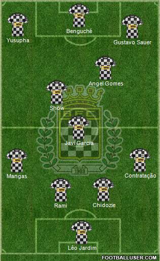 Boavista Futebol Clube - SAD football formation