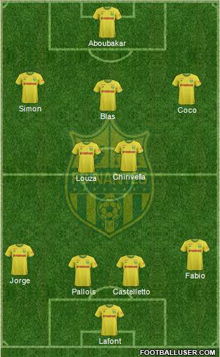 FC Nantes Formation 2020