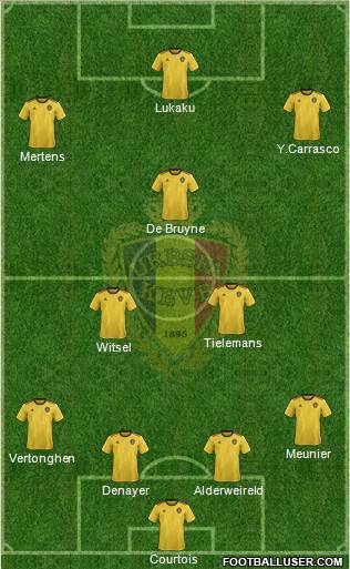 Belgium Formation 2020