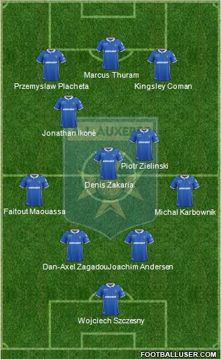 A.J. Auxerre Formation 2020