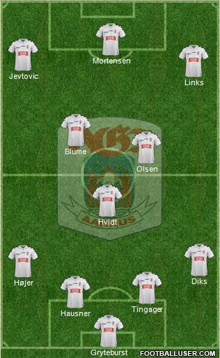 Aarhus Gymnastik Forening Formation 2020