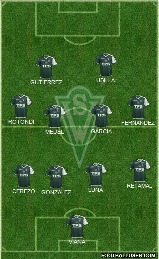 CD Santiago Wanderers S.A.D.P. Formation 2020