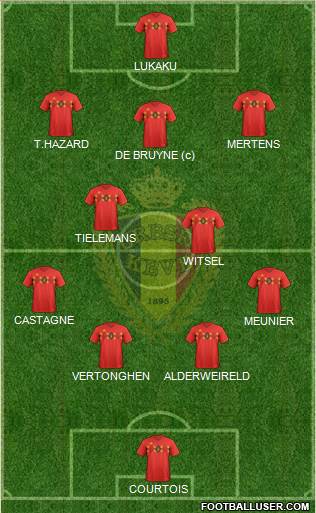 Belgium Formation 2020