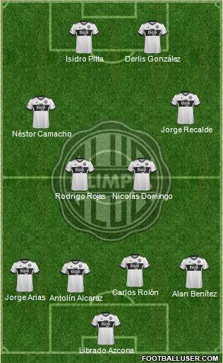 C Olimpia Formation 2020
