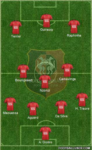 Stade Rennais Football Club Formation 2020