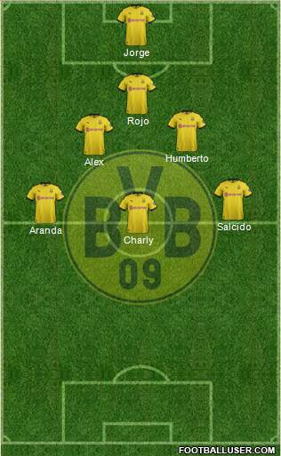 Borussia Dortmund Formation 2020