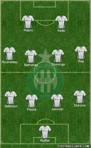 A.S. Saint-Etienne football formation