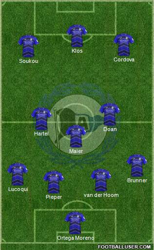 DSC Arminia Bielefeld Formation 2020