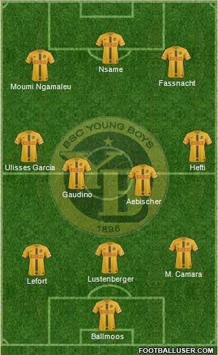 BSC Young Boys Formation 2020
