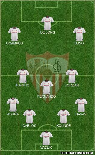 Sevilla F.C., S.A.D. Formation 2020