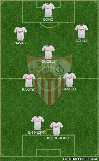 Sevilla F.C., S.A.D. Formation 2020