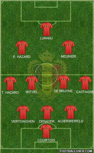 Belgium Formation 2020
