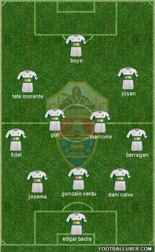 Elche C.F., S.A.D. Formation 2020