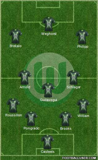 VfL Wolfsburg Formation 2020