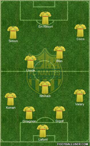 FC Nantes Formation 2020