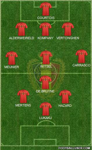 Belgium Formation 2020