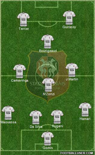 Stade Rennais Football Club Formation 2020