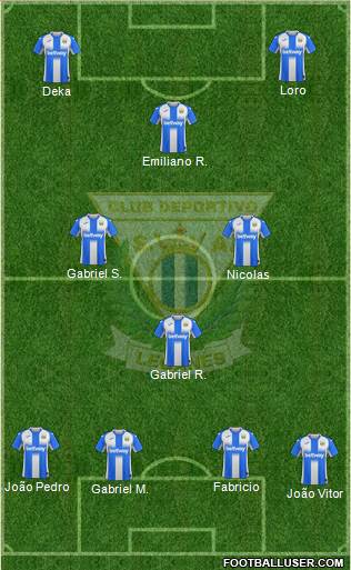 C.D. Leganés S.A.D. football formation