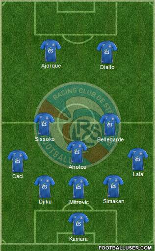 Racing Club de Strasbourg-Football Formation 2020