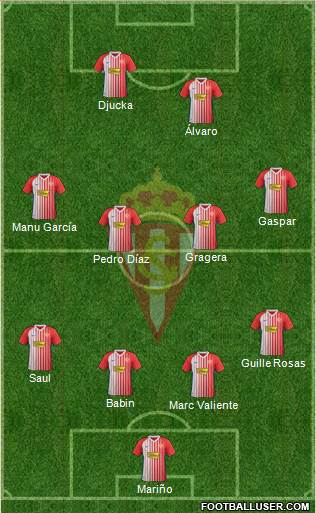 Real Sporting S.A.D. Formation 2020