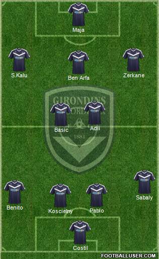 FC Girondins de Bordeaux Formation 2020