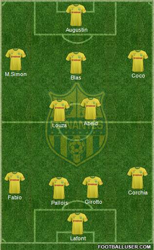 FC Nantes Formation 2020