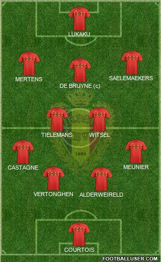Belgium Formation 2020