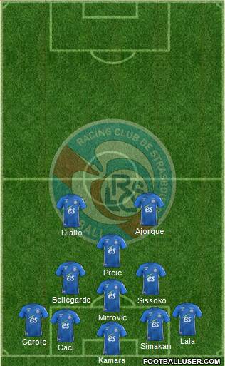Racing Club de Strasbourg-Football Formation 2020