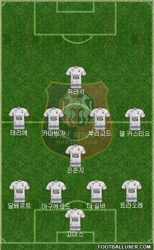 Stade Rennais Football Club Formation 2020